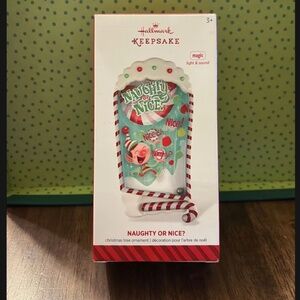 Hallmark “Naughty or Nice” Ornament